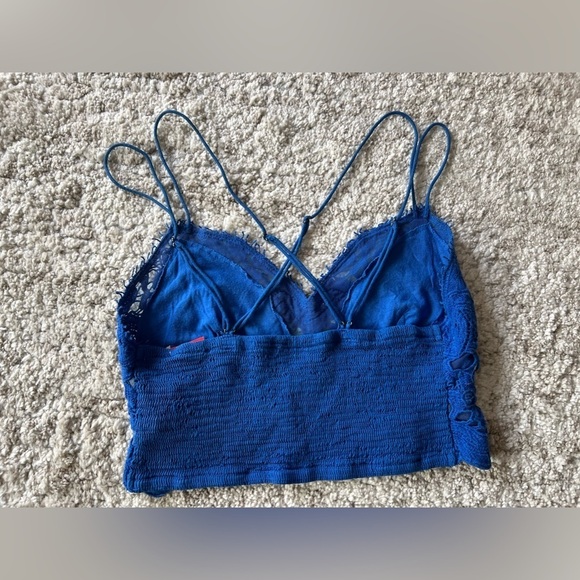 Free People Blue Bralette - Picture 3 of 4